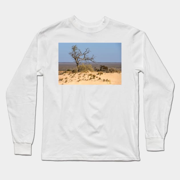Lake Mungo 01 Long Sleeve T-Shirt by fotoWerner